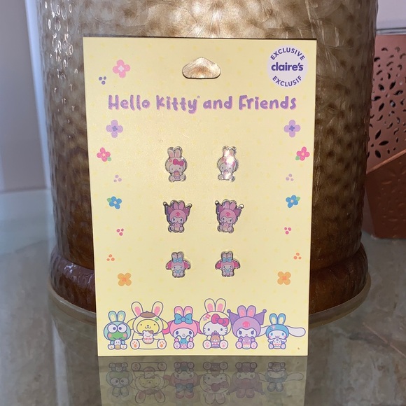 Claire's Other - Claire's Hello Kitty and Friends Easter Set of 3 Earrings